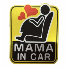 [HOT] Miếng dán phản quang xe ô tô Mama In Car TI694