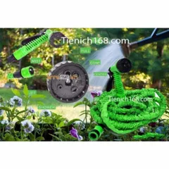[HOT] Bộ vòi rửa xe,tươi cây giãn nở MAGIC HOSE 15M RCB119