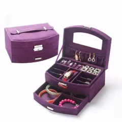 [HOT] Hộp đựng đồ trang sức nhung lớn TI757