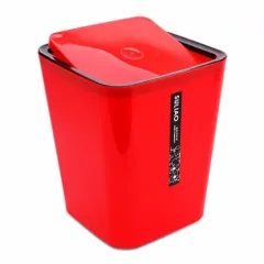 [HOT] Bộ 2 Thùng rác nhựa gia đình cao cấp nắp bập bênh bằng TI677 811422