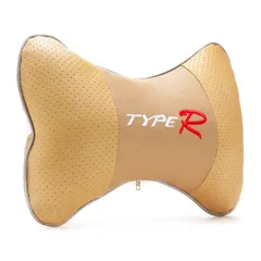 [HOT] Bộ 2 gối đầu ghế xe bọc nỉ Type R và 1 chổi lau dọn nội thất ô tô Tienich168 TI139