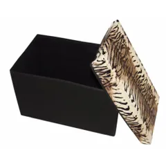 [HOT] Ghế hộp đựng đồ nắp da hình chữ nhật – 50x30x30cm TI844( ( GIAO MÀU NGẪU NHIÊN)