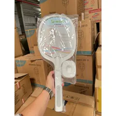 [HOT] Vợt Muỗi Kèm Đèn Pin 2 Trong 1 SuperWhite Tienich168.