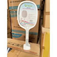 [HOT] Vợt Muỗi Kèm Đèn Pin 2 Trong 1 SuperWhite Tienich168.