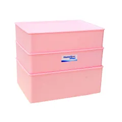 Bộ 3 khay đựng đồ lót Homestar (32x24x30cm)
