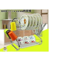 [HOT] Giá up bát đĩa cốc và để đồ nhà bếp 2 tầng TI849 811627