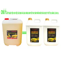 Nước rửa xe bọt tuyết chuyên dụng Car Shampoo 20.000ml cho ô tô xe máy ( GIA0 2 CAN 10L)
