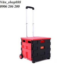 Thùng đựng đồ đa năng gấp gọn có bánh xe Giao mầu ngẫu nhiên 811664