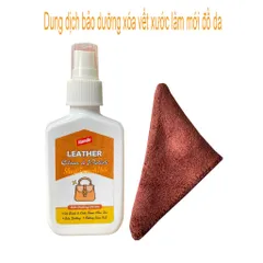Dung dịch bảo dưỡng đánh bóng xóa vết xước đồ da Hando 120ml