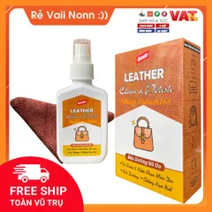 Dung dịch bảo dưỡng đánh bóng xóa vết xước đồ da Hando 120ml