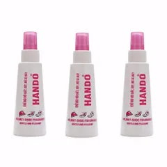 [HOT] Bộ 3 chai xịt khử mùi hôi giày dép mũ bảo hiểm Hando 120Ml TI506