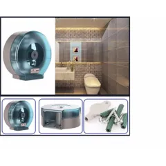 [HOT] Bộ 6 hộp đựng giấy vệ sinh công cộng gắn tường cỡ lớn 26x 26 cm TI646
