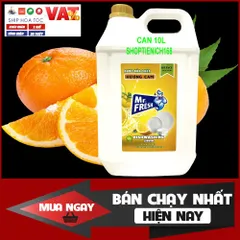 Nước rửa Chén bát đậm đặc an toàn với mọi làn da Mr Fresh 20L Hương Quế ( Giao 2 can 10 L)