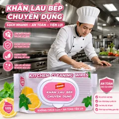 🧽 KHĂN LAU BẾP CHUYÊN DỤNG HANDO – GIẢI PHÁP VỆ SINH NHANH GỌN CHO GIAN BẾP