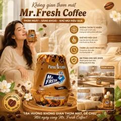 🌟 SÁP THƠM KHỬ MÙI PURE AROMA – MR. FRESH HƯƠNG CÀ PHÊ 🌟