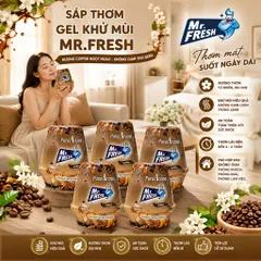🌟 SÁP THƠM KHỬ MÙI PURE AROMA – MR. FRESH HƯƠNG CÀ PHÊ 🌟