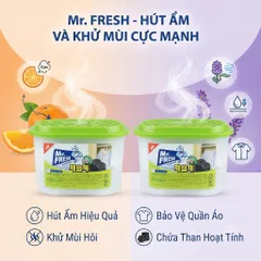 🌿 COMBO 2 HỘP HÚT ẨM MR. FRESH – THAN HOẠT TÍNH | GIẢI PHÁP HÚT ẨM, KHỬ MÙI CHO KHÔNG GIAN SỐNG
