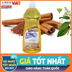 🧴 NƯỚC RỬA CHÉN BÁT MR.FRESH HƯƠNG CÁM GẠO – SẠCH BÓNG VƯỢT TRỘI, HƯƠNG THƠM TỰ NHIÊN