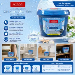🧴 BỘ 3 BÌNH THƠM HÚT ẨM ACANA COOL MARINE 290G – HƯƠNG THƠM TƯƠI MÁT, GIÚP KHÔNG GIAN KHÔ THOÁNG