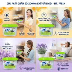 🌿 BỘ 4 BÌNH HÚT ẨM MR.FRESH 256G – GIẢI PHÁP LÀM SẠCH KHÔNG KHÍ, HÚT ẨM VÀ KHỬ MÙI HIỆU QUẢ