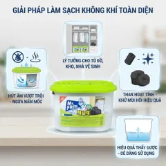 🌿 BỘ 4 BÌNH HÚT ẨM MR.FRESH 256G – GIẢI PHÁP LÀM SẠCH KHÔNG KHÍ, HÚT ẨM VÀ KHỬ MÙI HIỆU QUẢ