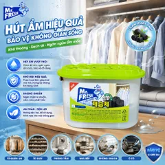 🌿COMBO 3 HỘP HÚT ẨM MR. FRESH – THAN HOẠT TÍNH | GIẢI PHÁP HÚT ẨM, KHỬ MÙI CHO KHÔNG GIAN SỐNG