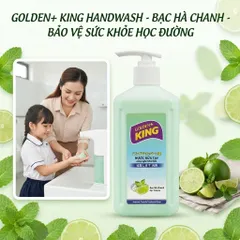 Nước Rửa Tay GOLDEN KING 500ml - Sạch Khuẩn, Mềm Mịn Da Tay (Công Nghệ Nhật Bản) 🌸🌿