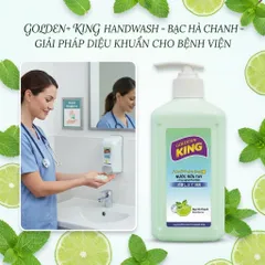 Nước Rửa Tay GOLDEN KING 500ml - Sạch Khuẩn, Mềm Mịn Da Tay (Công Nghệ Nhật Bản) 🌸🌿