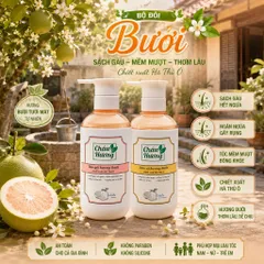 🌿DẦU GỘI  CHÂU HƯƠNG HƯƠNG BƯỞI – CHĂM SÓC TÓC CHUẨN THẢO DƯỢC