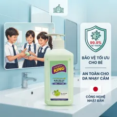 Nước Rửa Tay GOLDEN KING 500ml Hương Bạc Hà Chanh- Sạch Khuẩn, Mềm Mịn Da Tay (Công Nghệ Nhật Bản) 🌸🌿