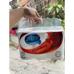 BỊCH 6 CUỘN GIẤY VỆ SINH AMI 3 LỚP KHÔNG LÕI GIAI MỀM MỊN
