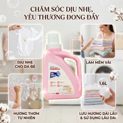 🌟 NƯỚC GIẶT ĐỒ SƠ SINH MR. FRESH - AN TOÀN, DỊU NHẸ, THƠM MÁT 🌟