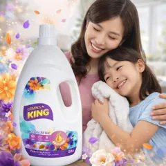🌸 Nước Xả Vải Golden King - Lưu Hương Nồng Nàn & Sảng Khoái (Can 2 Lít)