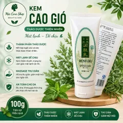 Kem cạo gió mặt mềm mịn tự nhiên giảm nhăn, lưu thông khí huyết -mc1