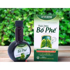THIÊN MÔN BỔ PHẾ HOA ĐÔNG - GIÚP GIẢM HO BỔ PHẾ CHAI 280ML