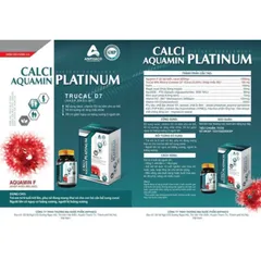 Canxi Hữu Cơ Giúp Bổ Sung Canxi, Vitamin D3, K2 - Hộp 30 viên