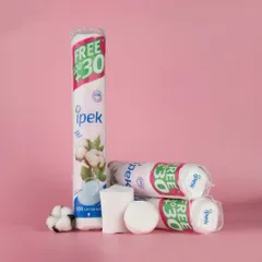Bông Tẩy Trang Ipek Thổ Nhĩ Kỳ 100% Cotton Tự Nhiên 812065