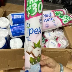 Bông Tẩy Trang Ipek Thổ Nhĩ Kỳ 100% Cotton Tự Nhiên 812065