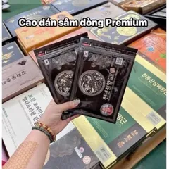 ( Gói 20 miếng ) CAO DÁN sâm đen giảm ĐAU cơ TRẦM HƯƠNG - AGARWOOD PAIN PATCH