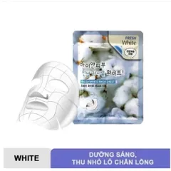 SÉT 10 MIẾNG mặt nạ 3w clinic HÀN QUỐC làm từ chất liệu 100% cotton lành tính 812102