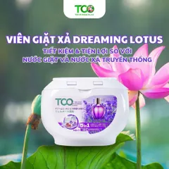 Viên Giặt Xả TCO 5 In 1 Công Nghệ Nhật Bản Hộp 36 Viên - Hương Rose, Blue Sky, Dreaming Lotus 812099