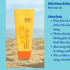 kem chống nắng Cellio đến từ Hàn Quốc, đều có chỉ số bảo vệ cao SPF 50+ PA+++ trọng lượng 70g 812097