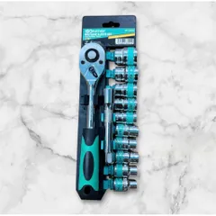 Bộ khẩu 12 chi tiết , đầu tuýp 1/2 từ 8-24mm 812125