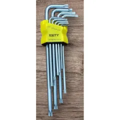 Combo 2 bộ lục giác ZETI đầu bi và đầu bông thép CRV siêu cứng 812129