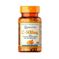 Viên uống bổ sung Vitamin C Puritan’s Pride C-500mg 812155