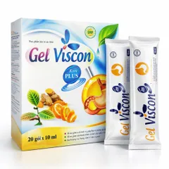 Gel Viscon Kore Plus (Hộp 20 gói) hỗ trợ làm giảm acid dịch vị và bảo vệ niêm mạc dạ dày.