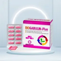 Viên uống BIOGABULIN PLUS Vinaphar (Hộp 100 viên) Giúp bổ sung lợi khuẩn, tăng cường tiêu hóa, giảm rối loạn tiêu hóa