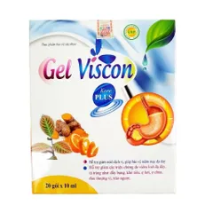Gel Viscon Kore Plus (Hộp 20 gói) hỗ trợ làm giảm acid dịch vị và bảo vệ niêm mạc dạ dày.