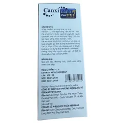 Viên uống Canxi Nano Plus MK7 (Chai 30 viên) Hỗ trợ phát triển xương và chiều cao cho trẻ em và giảm nguy cơ loãng xương 812196
