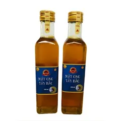 MẬT ONG TÂY BẮC BẢO CHÂU (Chai 250ml/500ml) Mật ong tự nhiên có tác dụng bồi bổ sức khỏe, giúp chống lão hoá, đẹp da.